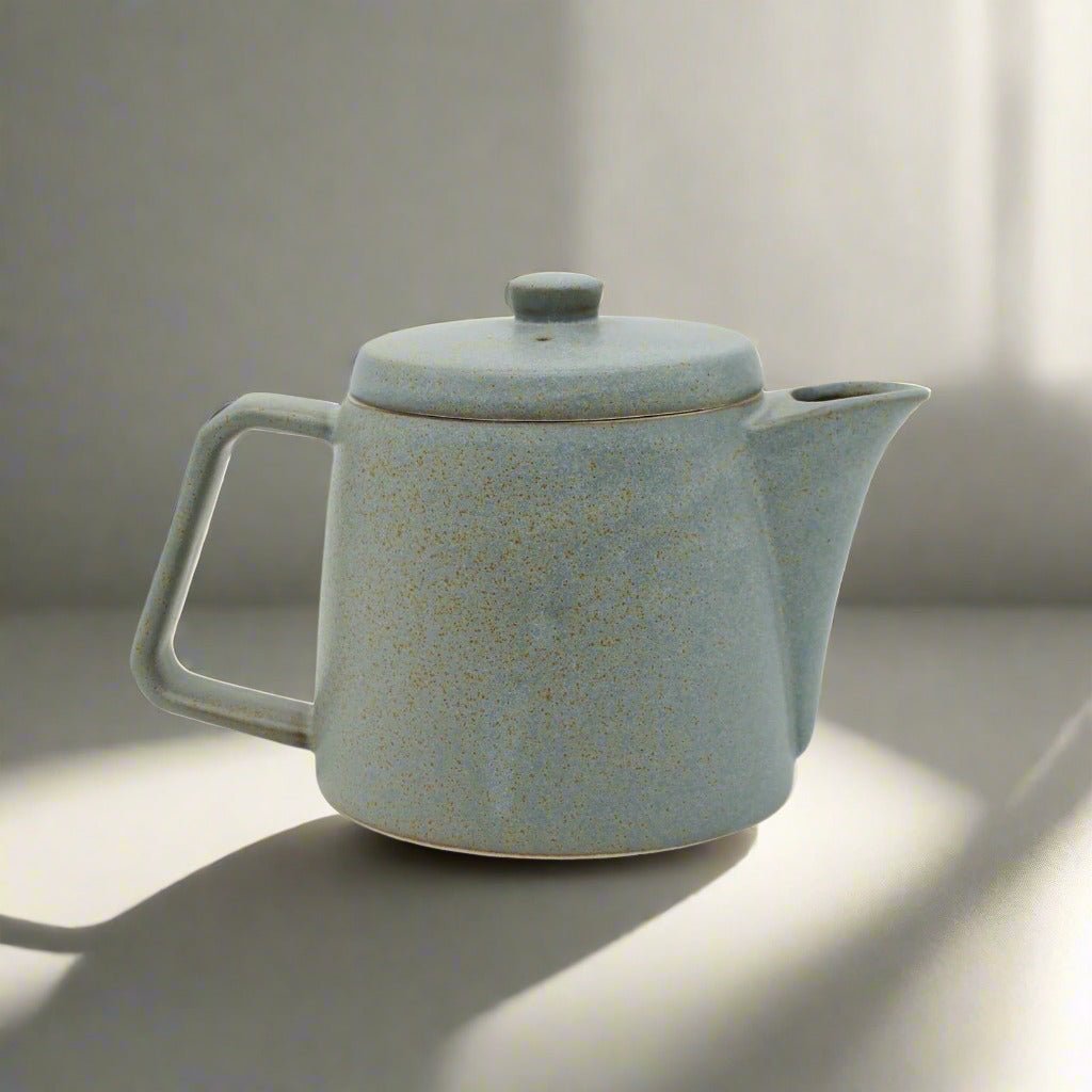 Small Ceramic Teapot with Infuser - Thistle & Sprig Tea Co.