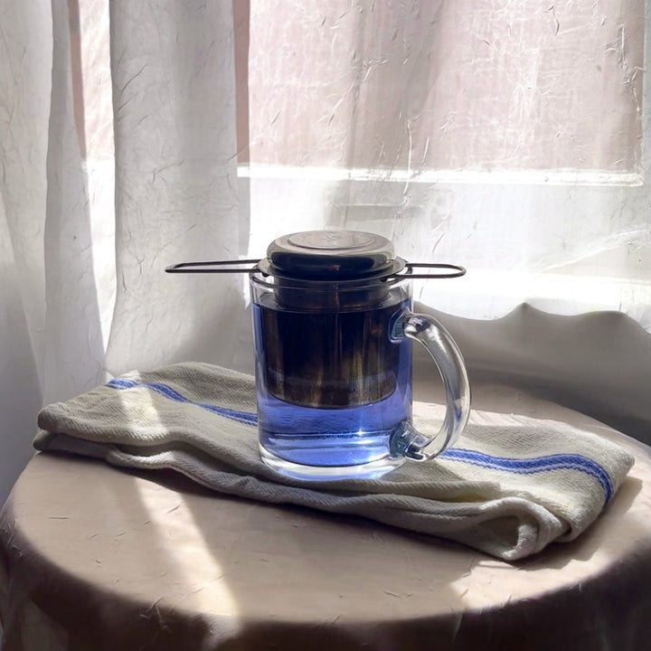 Tea Steeper with Blue Magic Tea 