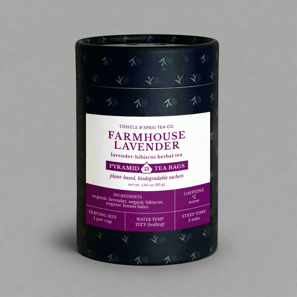 Farmhouse Lavender, Tea Bags - Thistle & Sprig Tea Co.