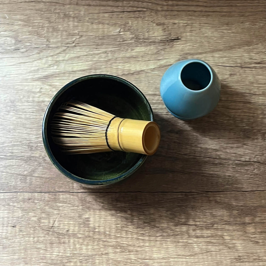 Matcha Bowl and Whisk - Thistle & Sprig Tea Co.